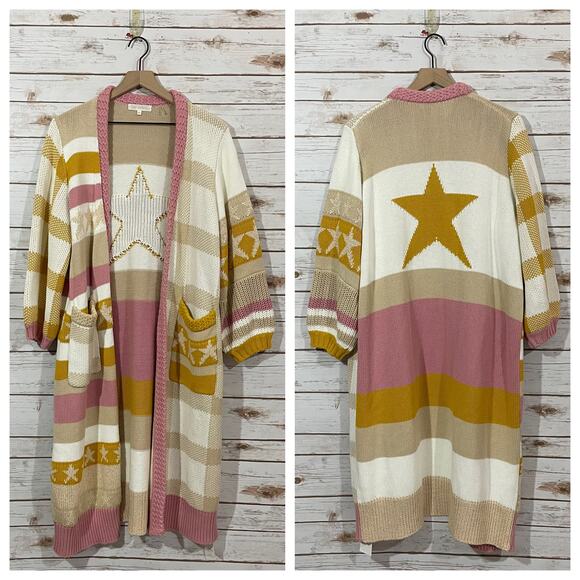 LoveShackFancy Grayson Duster - Desert Sunset - M/L - Picture 12 of 12